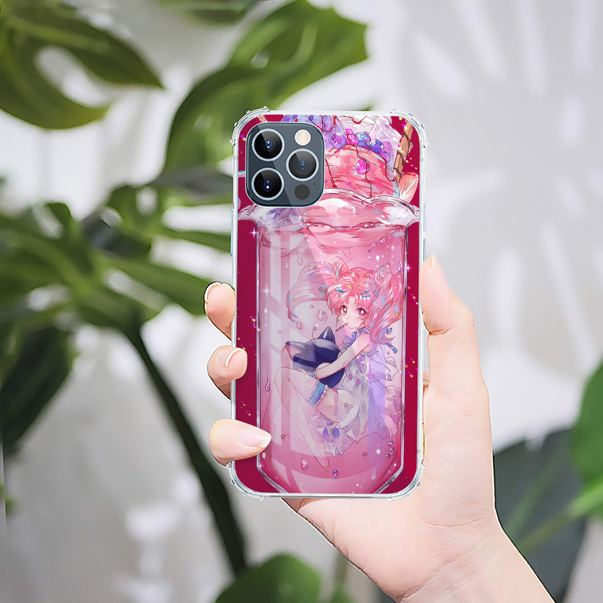 （画像用） 美少女戦士セーラームーン Sailor Moon 【iPhone 12シリーズ対応】透明スマホケース（クリアソフトケース）